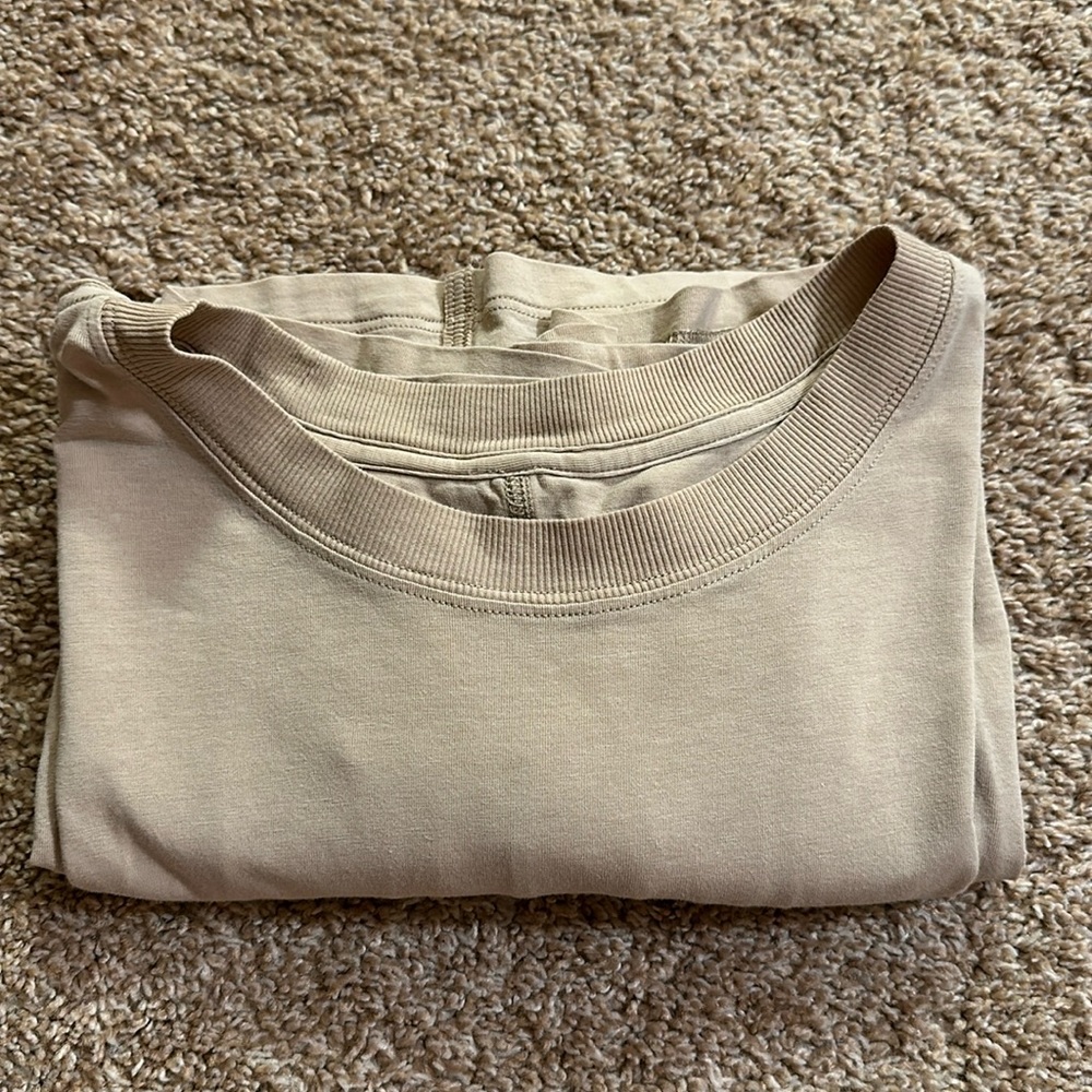 lululemon all yours tee - trench